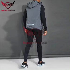 Gilets pour hommes matelassés de qualité supérieure-Veste de gilet pour hommes chaude à bulles-LOGO personnalisé Vestes de gilet chauffant sans manches pour hommes - Product Image 5