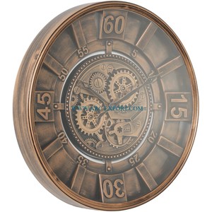 Attractive Designer <b>Antique</b> Indoor and Outdoor Hanging Wall <b>Clock</b> Top Seller Home and Hotels Decorative Unique Wall <b>Clock</b> Sale - Product Image 6