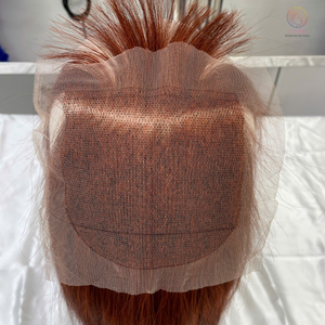 100% Remy cabello humano vietnamita flequillo cierre extensión de cabello humano Remy flecos cabello 4x4 Cierre de encaje para mujeres negras - Product Image 4