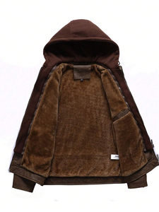 แจ็กเก็ตหนังสำหรับผู้ชายแจ็คเก็ตหนังน้ำหนักเบาสวมใส่สบายออกแบบได้ตามต้องการ - Product Image 6