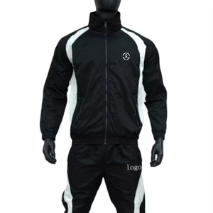 2024 Logo personnalisé hommes écologique 100% coton coupe-vent survêtement respirant conception pour la mode d'hiver - Product Image 1