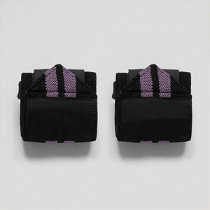 Soutien de poignet respirant en néoprène multicolore avec logo personnalisé, réglable, fermeture à boucle et crochet pour la salle de sport, le MMA, la boxe, l'entraînement - Product Image 1