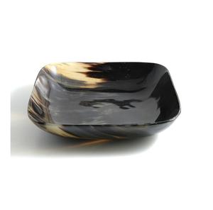 Tazón de cuerno de buey de búfalo de forma ovalada, tazón de cuerno de alta calidad para servir ensalada, tazón de cuerno de búfalo tallado hecho a mano para fruta, comida, Pasta - Product Image 5