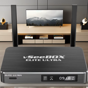 Boîtier TV 4 Go 128 Go Android 12 VseeBox Elite Ultra Allwinner H618 Lecteur Quad Core 6K WiFi 5G BT 5.0 LAN 1000M Boîtier de Streaming US - Product Image 1