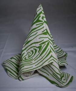 Serviette de cuisine carrée en coton biologique 100 % personnalisable, imprimé floral, séchage rapide, écologique, hypoallergénique, pour la maison au quotidien - Product Image 1