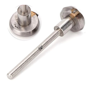 Tête gauche et droite CVD naturel Mono diamant outils à main gravure et polissage volant d'inertie pour la fabrication de bijoux - Product Image 3