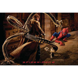 Póster de Lona con Impresión Digital de Spider-Man 2 para Decoración del Hogar, Banderas y Pancartas - Product Image 1