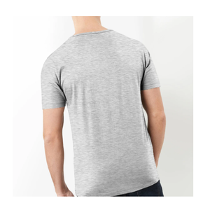 Wholesale Bamboo Cotton <b>Men's</b> Premium T-<b>Shirts</b> Quick Dry Slim Fit BSBH Custom Logo Printed High Quality Short Sleeve - Product Image 4