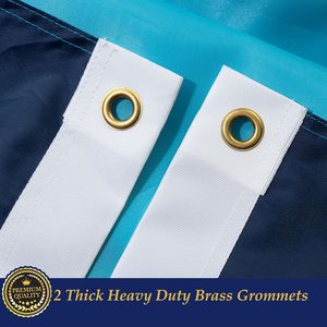 Drapeau de l'État du Minnesota 3x5 pieds, brodé, robuste, rayures cousues, avec 2 œillets en laiton - Topflags - Product Image 2