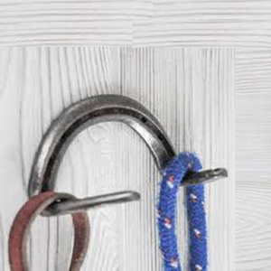 Crochets muraux en métal en fer gris enduit de poudre pour la maison décorations de salon manteau chapeau clés crochets faits à la main - Product Image 6