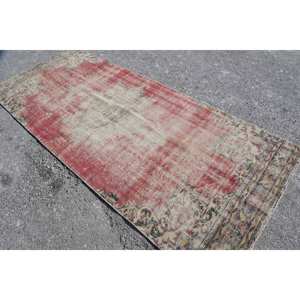 Alfombra turca clásica roja Beige Vintage área grande 3,9X9,6 pies respaldo de látex de lana Patchwork Rectangular 10mm para pasillo de noche - Product Image 4