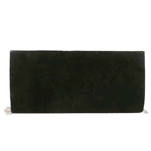 Bolso de mano de terciopelo para mujer (328) - Negro - Product Image 3