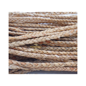 Organic Eco-Friendly Water Hyacinth Flower Rope Natural Color <b>Strong</b> Twist Rope for Home Decoration Wholesale Promotion - Product Image 1