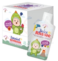 Gezondere Keuze Botanische Fruit- en Groentesap Suiker-Vrij Aromatiserend Appel Druif Kant-en-klaar voor baby's 19 Fruit & Groenten Doos