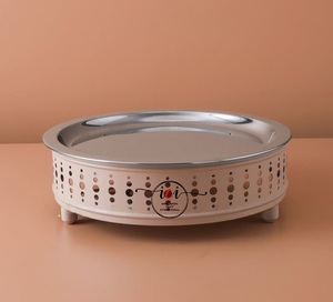 Vente en gros de vaisselle ronde taille personnalisée marmite couleur argent casserole casserole design fait à la main - Product Image 4