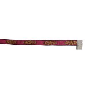 Venta al por mayor 100% poliéster Jacquard cinta adornos multicolor tejido encaje ajuste para vestidos y cinturones - Product Image 2