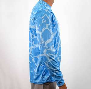 <b>Men</b> Fishing Performance <b>Shirt</b> available in wholesale rate fully customized breathable comfortable Fishing Performance <b>Shirt</b> - Product Image 3