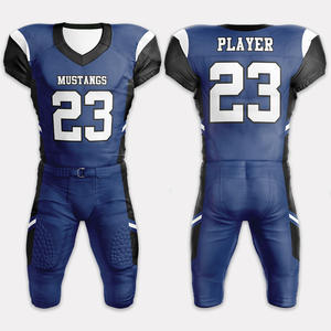 Conjunto de uniforme de fútbol americano juvenil personalizado con Jersey sublimado ligero y pantalones fuertes y transpirables para deportes de equipo - Product Image 5