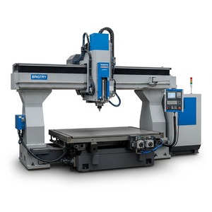 Grande fraiseuse à portique à broche unique BT50, type pont, CNC, lourde, industrielle, de précision, pour le travail des métaux, prix d'usine, vente - Product Image 3