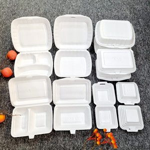 ภาชนะใส่อาหารทำจากโฟม PS แบบใช้แล้วทิ้งสามช่องกล่องเก็บที่เป็นมิตรต่อสิ่งแวดล้อมจากเวียดนามผู้จำหน่ายระดับมืออาชีพ - Product Image 6