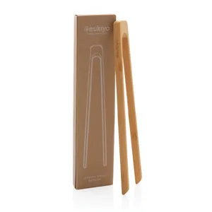 Pinces de cuisine en bambou Ukiyo, ustensiles écologiques - Product Image 4