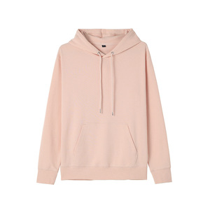 Logo OEM personnalisé hommes femmes unisexe confortable coton polyester uni couleur unie pull décontracté sweat à capuche sweat à capuche - Product Image 5