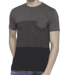 Camiseta de Hombre, Nueva Moda, 100% Algodón Orgánico, Corte Regular, Antiarrugas, Transpirable, Impresión Digital, Servicio OEM, Venta al Por Mayor, Bangladesh - Product Image 3
