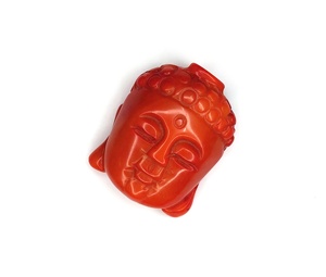 San hô tự nhiên Phật đầu San Hô Hình hiếm San Hô Phật đầu hình đá quý cho bộ sưu tập chất lượng tốt San Hô Phật đầu - Product Image 4