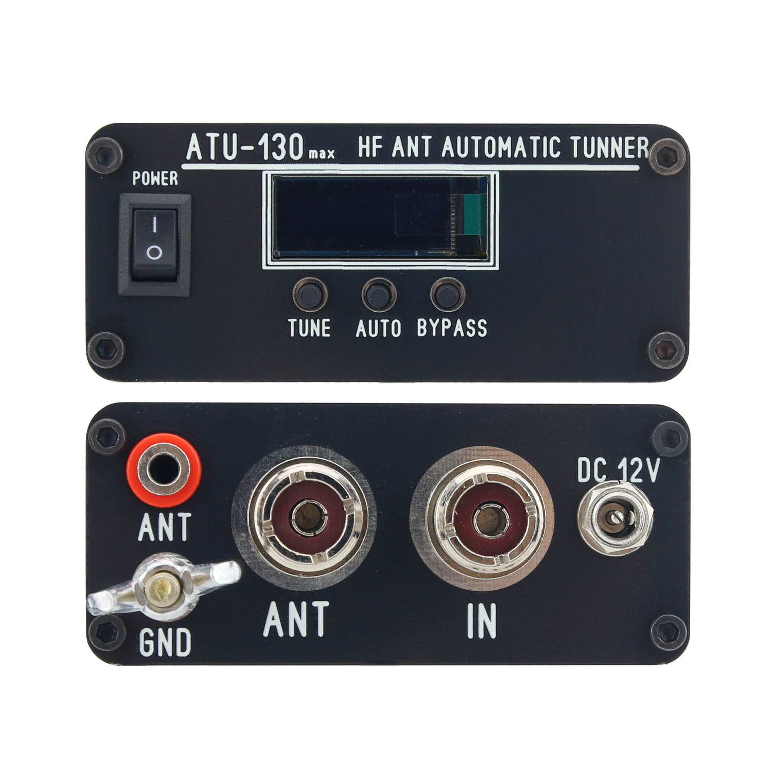 ATU-130 200W HF 自動アンテナチューナー 3.5-54MHz 短波アンテナ