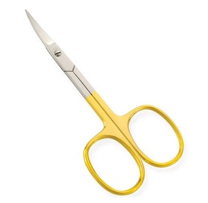 Ciseaux à ongles incurvés en acier à lame de haute qualité non dentelés outil de beauté Premium pour manucure pédicure - Product Image 3