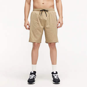 Pantalones cortos de gimnasio para hombre, pantalones de entrenamiento de secado rápido con cordón, para correr, Fitness, patrón sólido, deportes atléticos, Jogger - Product Image 6