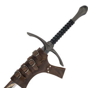 Universal Fit Leather Sword Scabbard Adjustable <b>Buckle</b> <b>Straps</b> OEM/ODM Customizable Waterproof for Cosplay Halloween Costumes - Product Image 6