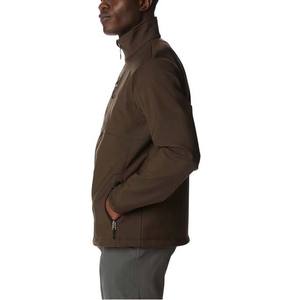 Imperméable à la mode en gros Softshell Soft Shell à capuche hommes veste en couleur différente haute rue vestes coupe-vent pour homme - Product Image 3