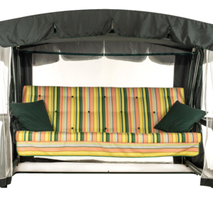 Fabricante al por mayor Savannah C1002 Outdoor Metal Patio Swing 2665*1440*1860mm Muebles de jardín con construcción de calidad - Product Image 1