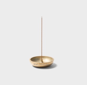 Trending Brass Incense Stick Holder Brass Incense <b>Burner</b> With Ash Catcher <b>for</b> Meditation Yoga Home Office Fragrance - Product Image 4