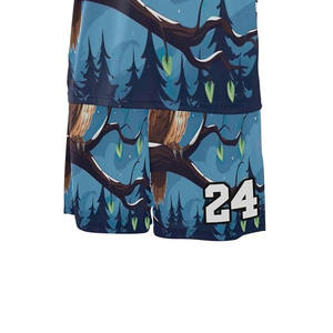 Uniforme de basket-ball au design unique Uniforme de basket-ball à séchage rapide Uniforme de basket-ball pour hommes et femmes - Product Image 6