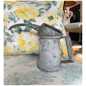 Arrosoir de corps en métal fort Arrosoir galvanisé durable Arrosoir de jardin antirouille avec jardinage de conception robuste - Product Image 1