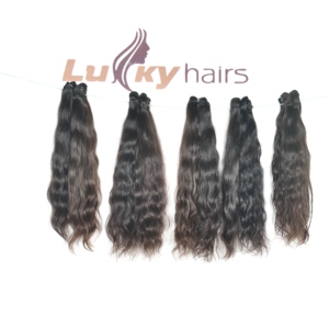 100% Extensions de cheveux Remy vierges non transformés Cuticule alignée Temple Bundles de cheveux humains bruts dans le style des vagues d'eau d'origine indienne - Product Image 4