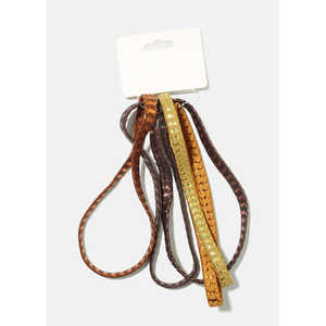 Elastici per Capelli Lunghi in Stile Coreano A3shop, Eleganti e Vintage in Raso e Poliestere, Alla Moda e Trendy - Product Image 1