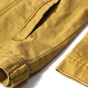 Chaqueta de Mezclilla Estilo 2024, Personalizada, Desgastada, Lavada al Ácido, Lisa, Chaqueta de Mezclilla Moderna para Hombre, Chaqueta de Mezclilla de Moda para Hombre - Product Image 6