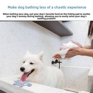 Creative Slow-Feeding <b>Silicone</b> Pet Feeding <b>Mat</b> for Dogs and Turtles Licking <b>Mat</b> - Product Image 4