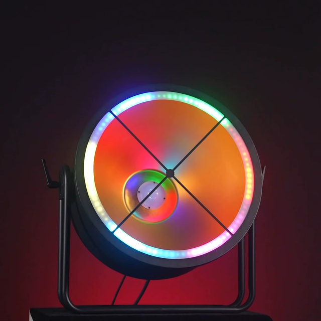 Waterproof 600W RGBALC LED Retro Stage Background Effect Light With Ring For Outdoor Event Disco Concert Stage