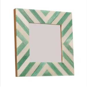 High Demand Bone-Inlay Wood Picture Frame Attractive Natural Material Stylish Angel Design for Home Decor <b>Wall</b> <b>Table</b> Photo Frame - Product Image 6