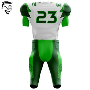 2025 nuevo diseño uniforme de fútbol americano para hombres ropa deportiva corta transpirable de alta calidad con logotipo personalizado y servicio de impresión OEM - Product Image 4