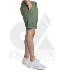 Pantalones cortos para correr de algodón 100% personalizables para hombre con patrón de arte sólido en 3D y nombre de logotipo de color estilo deportivo - Product Image 2