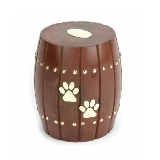 Massen menge Holz urnen mit modern gestalteter und runder Form für Eschen urnen von indischen Exporteuren Niedrige Preise