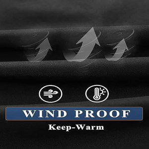 OEM Custom Men's Vintage <b>Denim</b> Stand Collar Front Logo Waterproof Breathable <b>Lightweight</b> Windbreaker <b>Jacket</b> Outdoor - Product Image 6