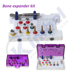 Kit quirúrgico de expansor de hueso de implante Dental Premium personalizado con caja autoclavable de trinquete instrumentos de cirugía de implante - Product Image 6