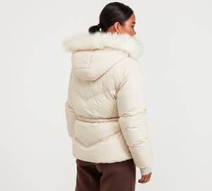 Chaqueta Acolchada Informal con Cremallera al por Mayor, Chaqueta Acolchada Personalizada con Múltiples Bolsillos, Chaqueta de Invierno Cortavientos de Alta Calidad para Mujer - Product Image 4