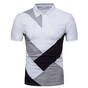 Camiseta Polo de manga corta para primavera y verano, camiseta Polo de tela de Jersey de algodón 100, camiseta Polo con logotipo personalizado para hombre, proveedor al por mayor - Product Image 6